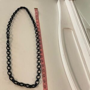 Black Chain Necklace